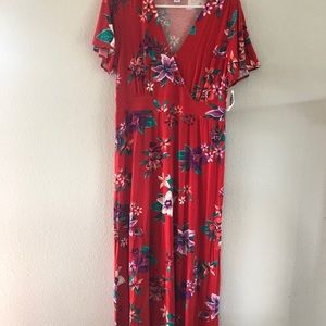 Hawaiian maxi dress never worn